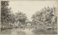 R+ 003
          <br/>
          De Brouwersluis te Amsterdam
          <br/>
          <em>Heyden, Jan van der (1637-1712), toegeschreven aan</em>
